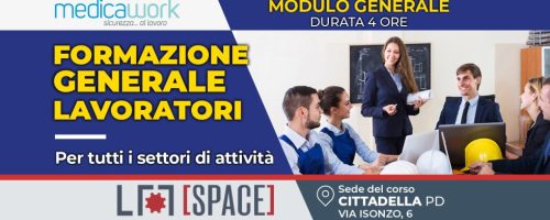 Formazione lavoratori Modulo Generale