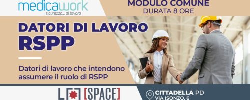Corso RSPP Datore di lavoro